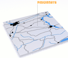 3d view of Podgornaya