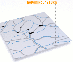 3d view of Novonikolayevka