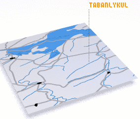 3d view of Tabanly-Kul\