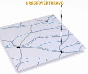 3d view of Krasnoye Vtoroye