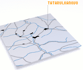 3d view of Tatar-Ulkanovo