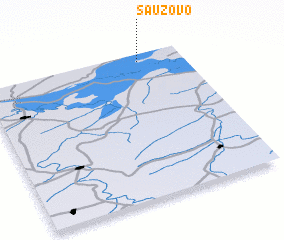 3d view of Sauzovo