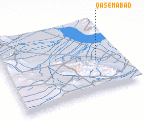 3d view of Qāsemābād