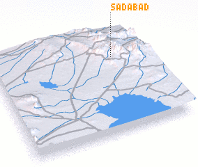 3d view of Sa‘dābād