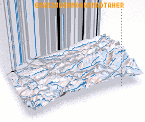 3d view of Emāmzādeh Moḩammad Ţāher