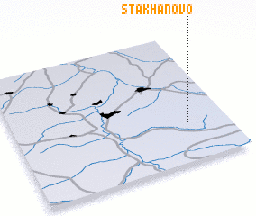 3d view of Stakhanovo