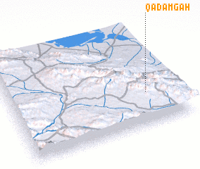 3d view of Qadamgāh