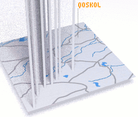 3d view of Qosköl