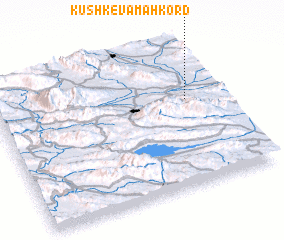 3d view of Kūshk-e va Mahkord