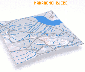 3d view of Ma‘dan-e Mehrjerd
