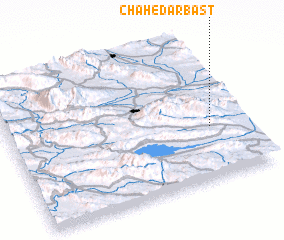 3d view of Chāh-e Dārbast