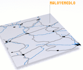 3d view of Maloye Medlo