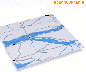3d view of Krasnyy Rodnik