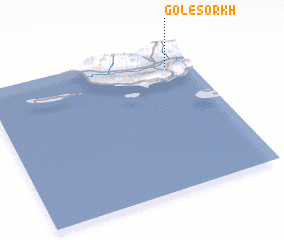 3d view of Gol-e Sorkh