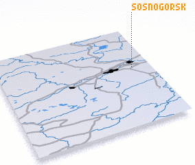 3d view of Sosnogorsk