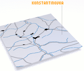 3d view of Konstantinovka