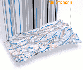 3d view of Shūr Tangeh