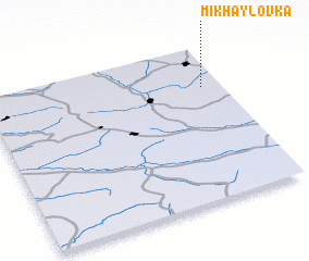 3d view of Mikhaylovka