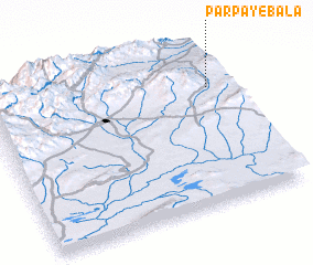 3d view of Parpā-ye Bālā
