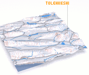 3d view of Toleh Keshī