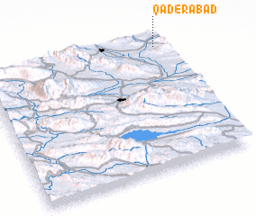 3d view of Qāderābād
