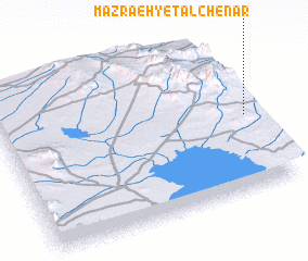 3d view of Mazra‘eh-yeTalchenār