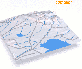 3d view of ‘Azīzābād