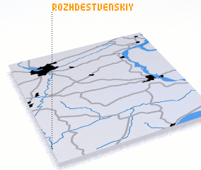 3d view of Rozhdestvenskiy