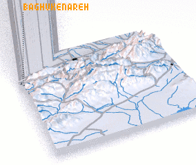 3d view of Bāghū Kenāreh