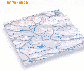 3d view of Nez̧āmābād