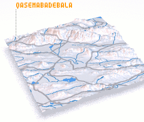 3d view of Qāsemābād-e Bālā