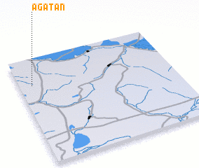 3d view of Agatan