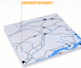 3d view of Verkhniye Kivary