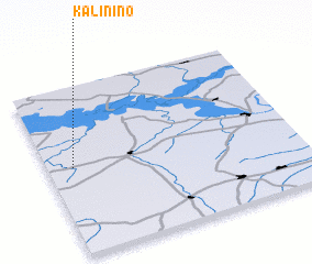 3d view of Kalinino