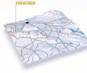 3d view of Farāshāh