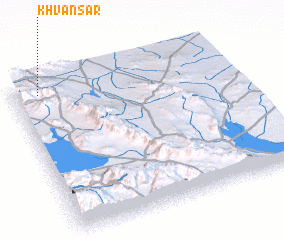 3d view of Khvānsār