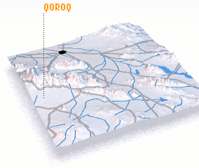 3d view of Qoroq