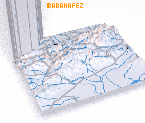 3d view of Bābā Ḩāfez̧