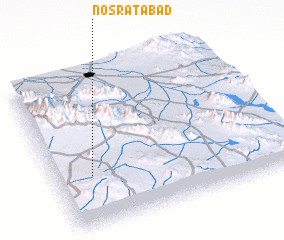 3d view of Noşratābād