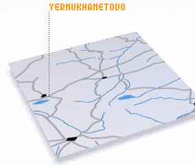 3d view of Yermukhametovo