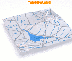 3d view of Tang-e Palangī