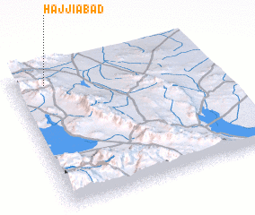 3d view of Ḩājjīābād