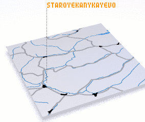 3d view of Staroye Kanykayevo