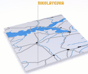 3d view of Nikolayevka