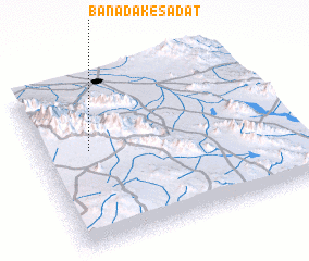 3d view of Banādak-e Sādāt
