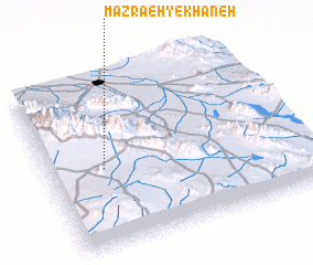 3d view of Mazra‘eh-ye Khāneh