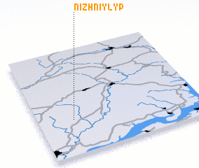 3d view of Nizhniy Lyp