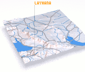 3d view of Lāy Ḩanā