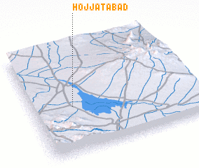 3d view of Ḩojjatābād