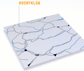 3d view of Kosh-Yelga